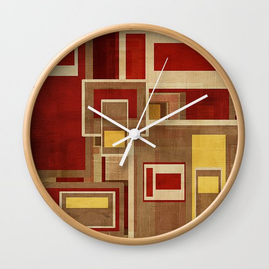 Textures/Abstract 93 Wall Clock