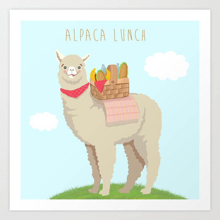 Alpaca lunch sale box