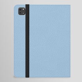 Clear Sky bright light pastel blue solid color modern abstract pattern  iPad Folio Case