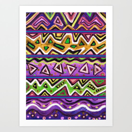 Amethyst Art Print