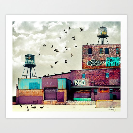 Factory #1 Art Print