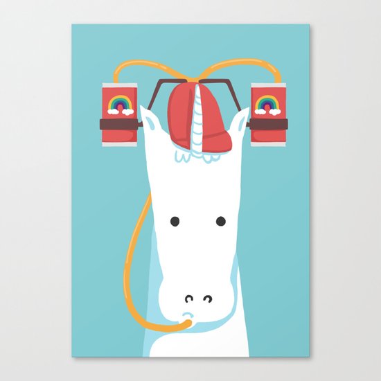 Rainbow Juice Canvas Print