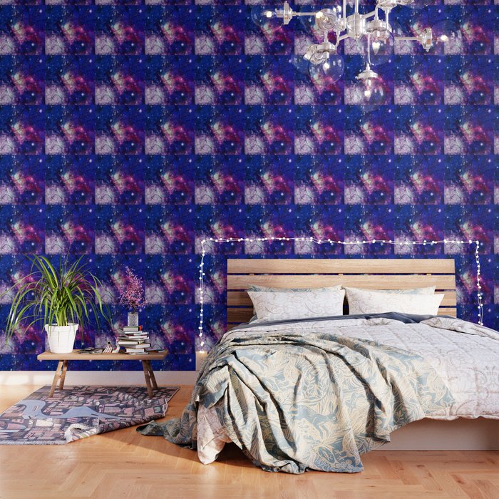 The Secret Galaxy Wallpaper By Leeladesign Society6