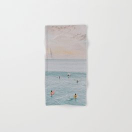 float xix Hand & Bath Towel | Nature, Digital, Summer, Wanderlust, Travel, Beach, Landscape, Sunset, Surf, Love 