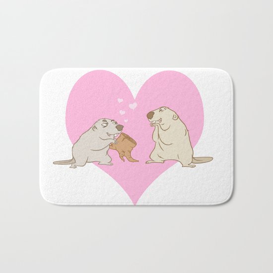 love Bath Mat