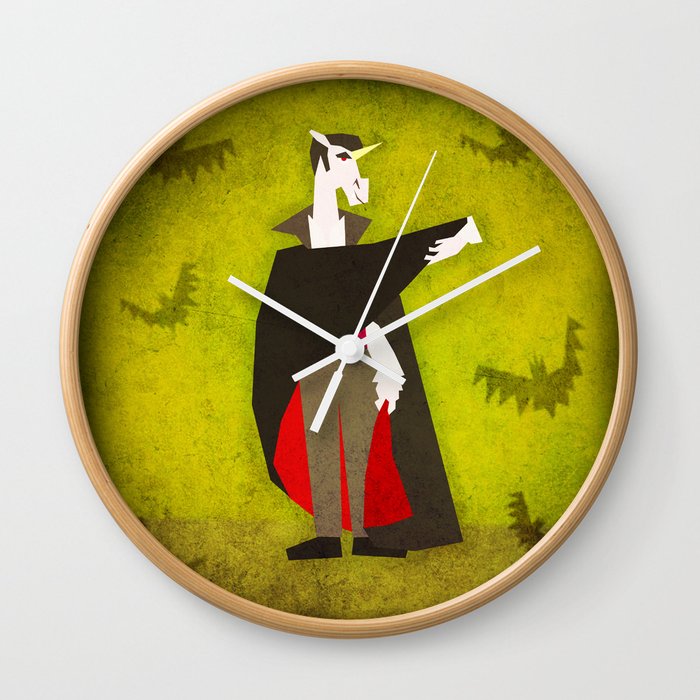 Dracula Unicorn Wall Clock