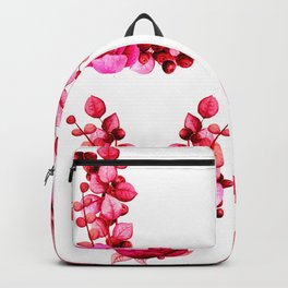Valentine L-O-V-E in Red Flowers Backpack | L O V E, Valentinemugs, Valentinet Shirts, Chicvalentinelove, Trendyvalentine, Contemporary, Dec02, Valentineitems, Love, Sophisticated 