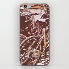 Bicycle - pop iPhone Skin