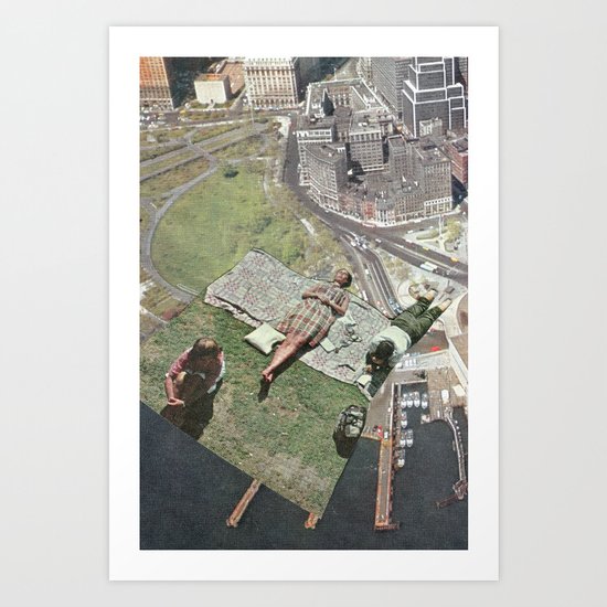 Need more space? Art Print