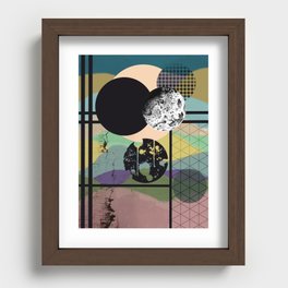 Space Odyssee Recessed Framed Print