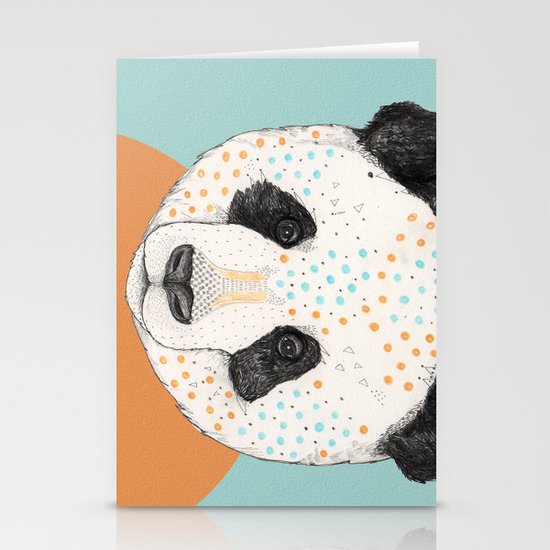 Polkadot Panda Stationery Cards