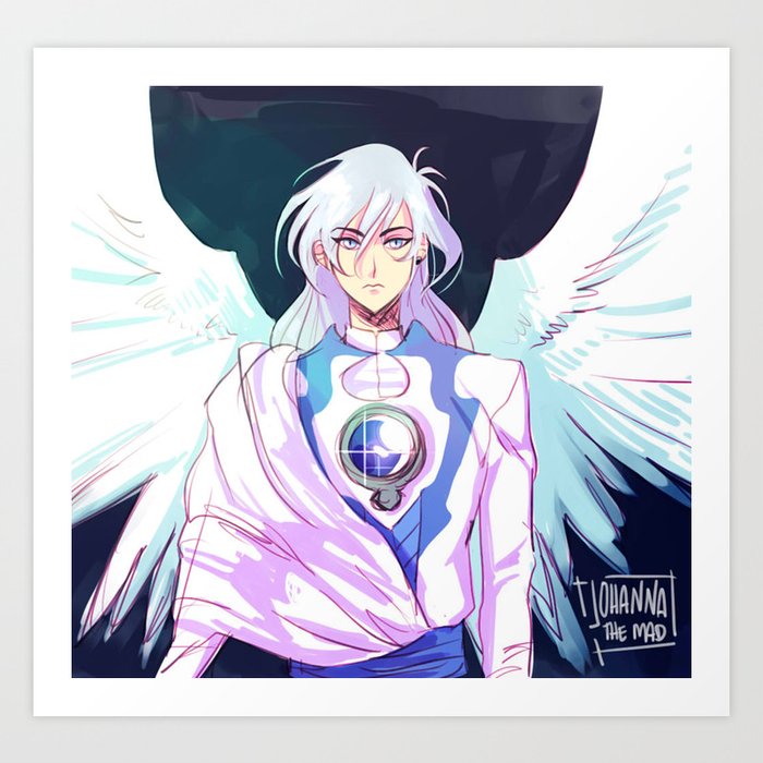 Yue Yeah That Kiddo From Card Captor Sakura Art Print By Johannathemad Society6