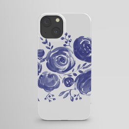 Blue bouquet iPhone Case