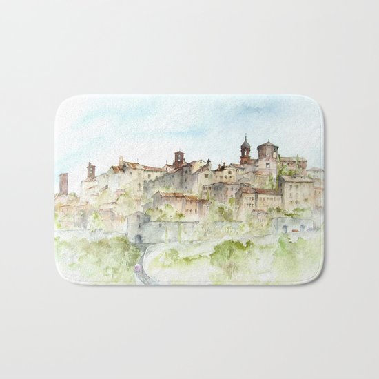 Lucignano, Italy Bath Mat