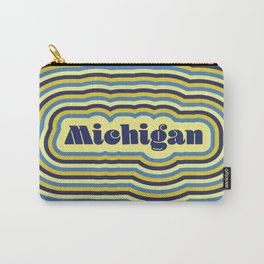 University of Michigan Retro Stripe Carry-All Pouch