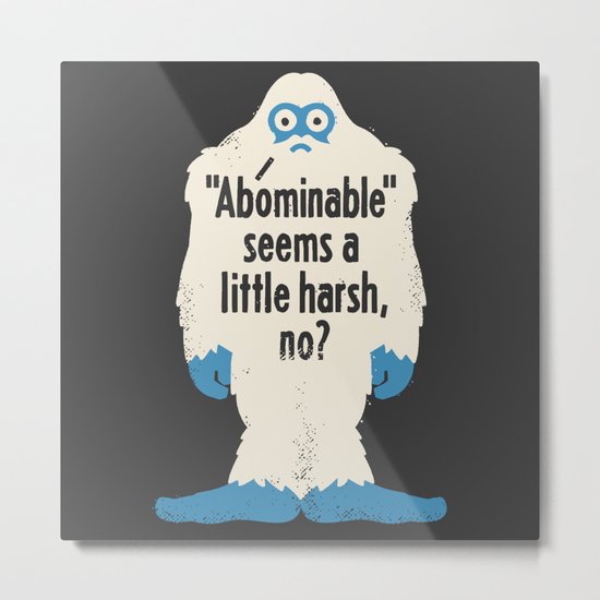 Not Cool Metal Print