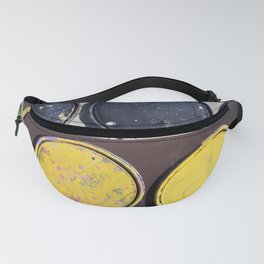 Black and Yellow Fanny Pack