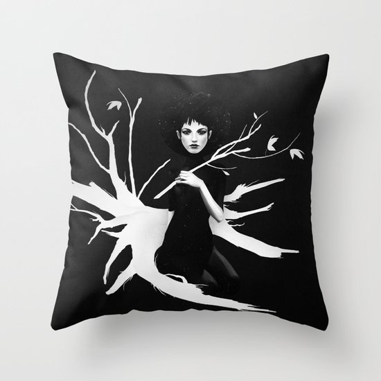 Still Light Throw Pillow