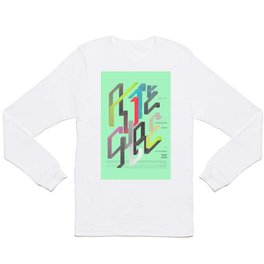 Autechre Oversteps Tour Poster Long Sleeve T Shirt