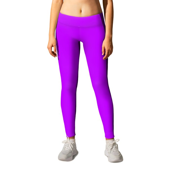 Electric Purple - solid color Leggings