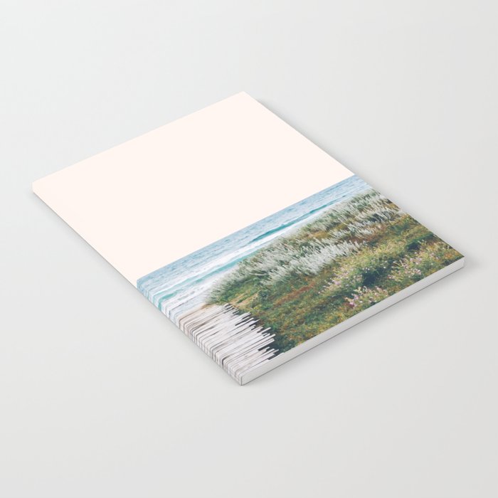 The Ocean is Calling & I Must Go | Pastel Sea Beachy Nature Landscape Travel Notebook