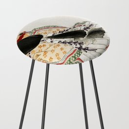 A lady in a kimono by Kōno Bairei Counter Stool