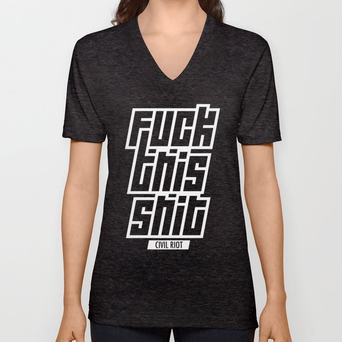FTS V Neck T Shirt