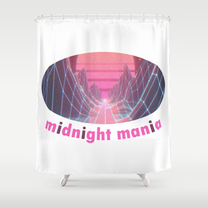 Midnight Mania Shower Curtain