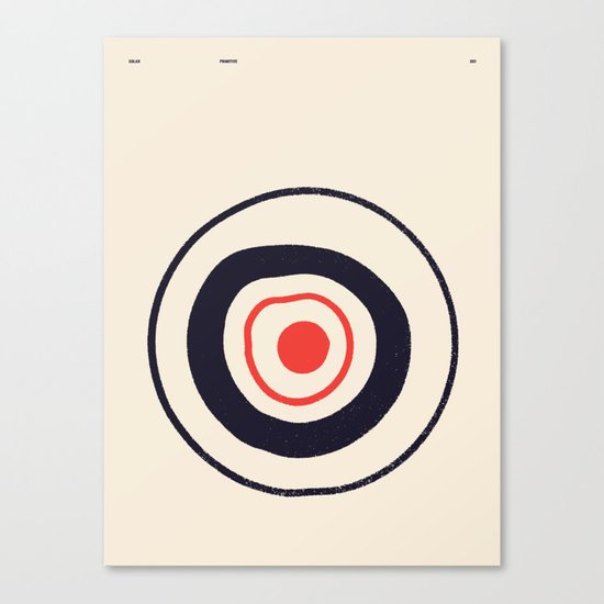 SOLAR PRIMITIVE 001 Canvas Print