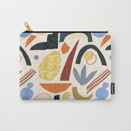Abstract collage Carry-All Pouch