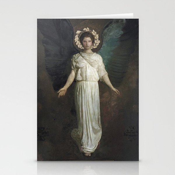 A Winged Figure - Abbott Handerson Thayer Stationery Cards