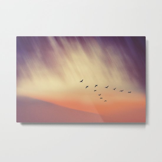Falling Skies Metal Print
