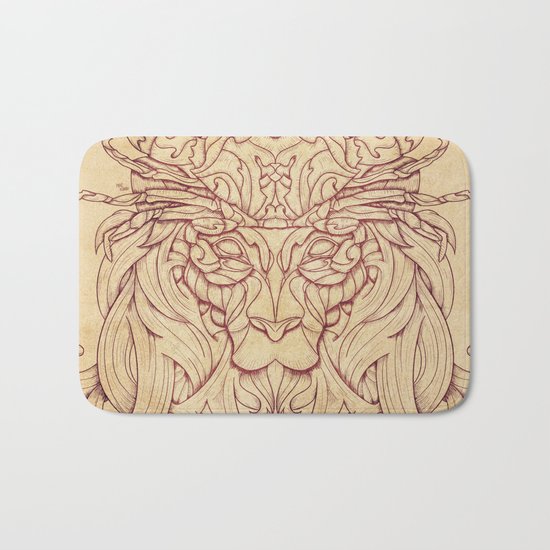 Lion Crab Bath Mat