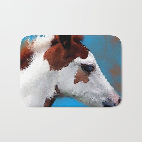 Blue Eyes Bath Mat