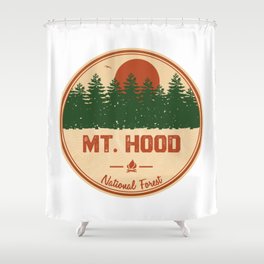 Mt. Hood National Forest Shower Curtain