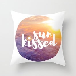 Sun Kissed Throw Pillow