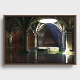 Portuguese Cistern of Mazagan Framed Canvas