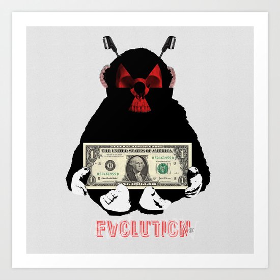 Evolution Art Print