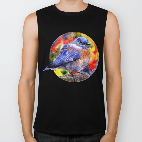 Bird Biker Tank