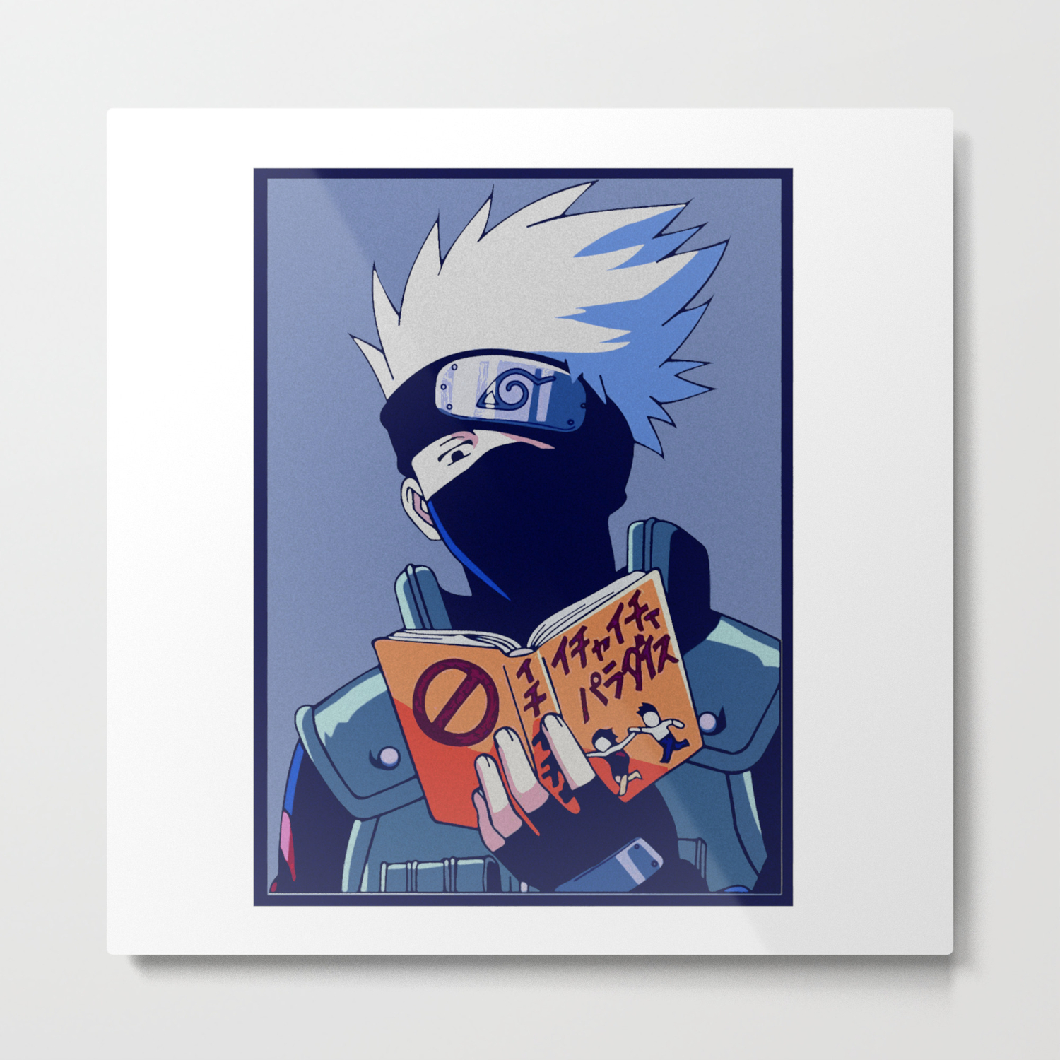 Ninja Icha Icha Tactics Metal Print By Nicetackle13 Society6