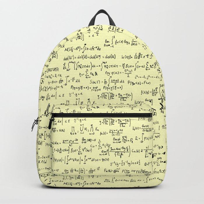 Pale yellow backpack hotsell
