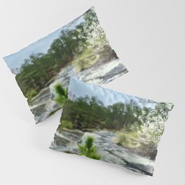 Greenery on the Mountainside Pillow Sham