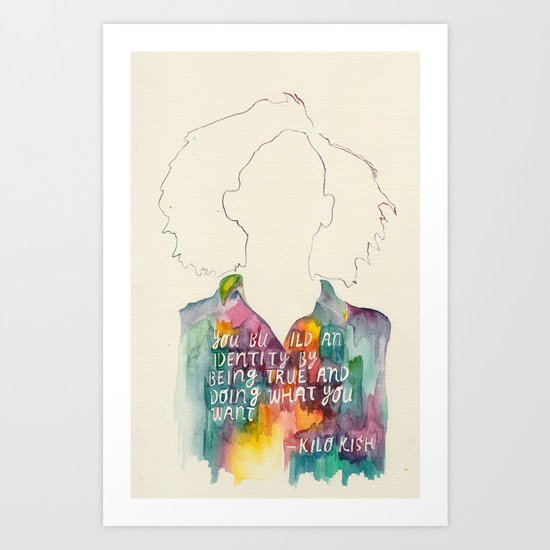 Kilo Kish Art Print