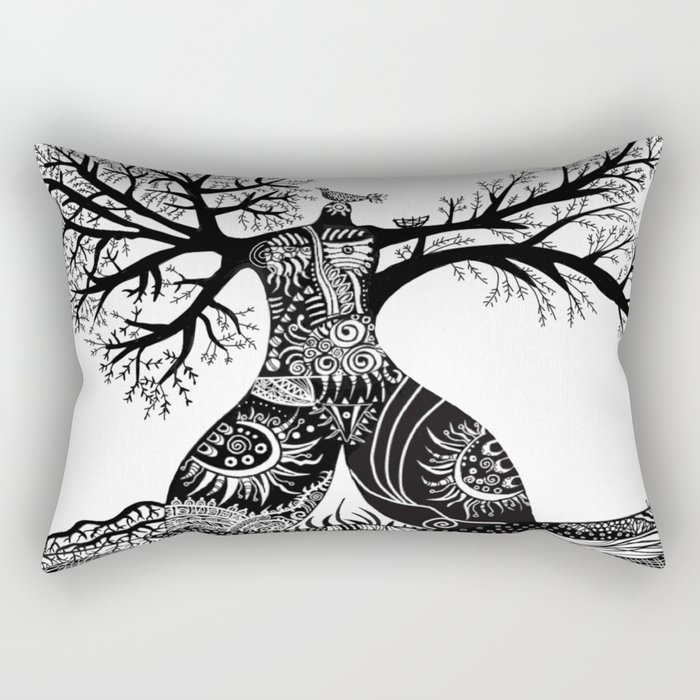 My Tree Human Rectangular Pillow