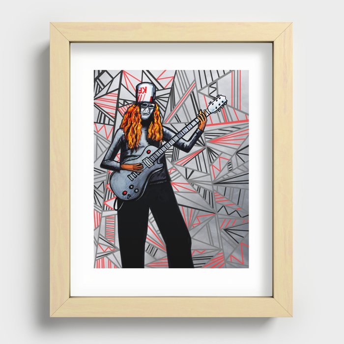 buckethead バケットヘッド　サイン入り絵画 Buckethead (Guitar Genius) Art Print by EllipsisArts | Society6