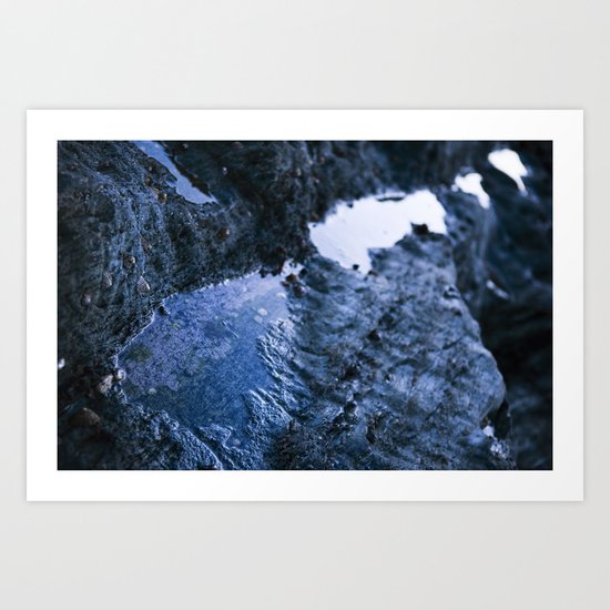 Blue Art Print