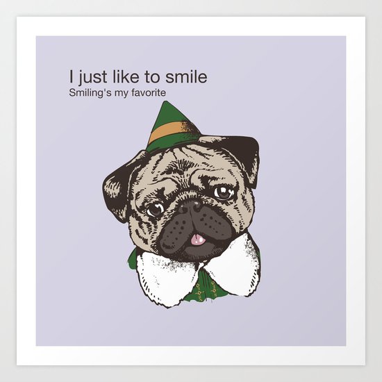 Smile Art Print