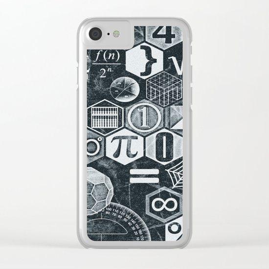 Math Class Clear iPhone Case