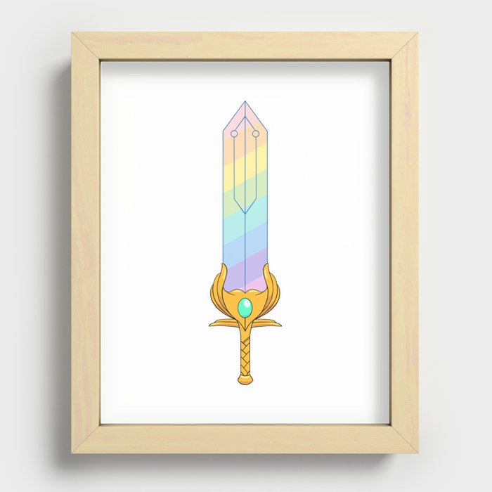 She-Ra Sword of Protection Recessed Framed Print