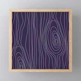 Tree bark pattern Framed Mini Art Print